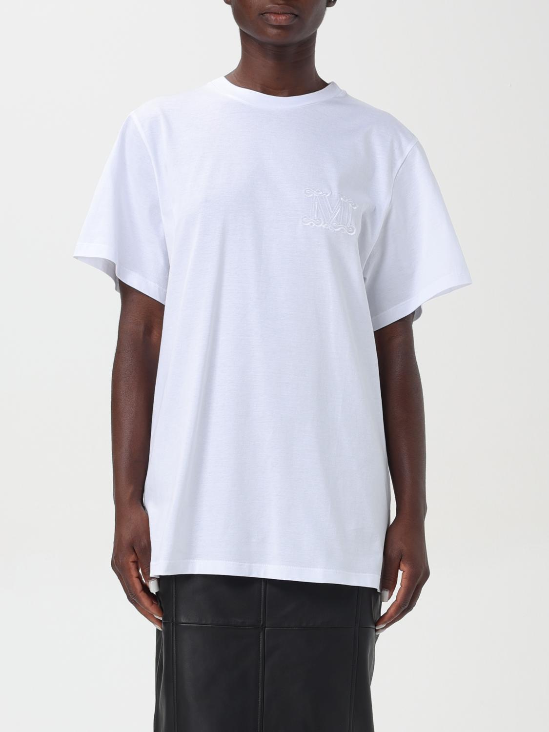 Max Mara T-shirt Woman Color White In 白色