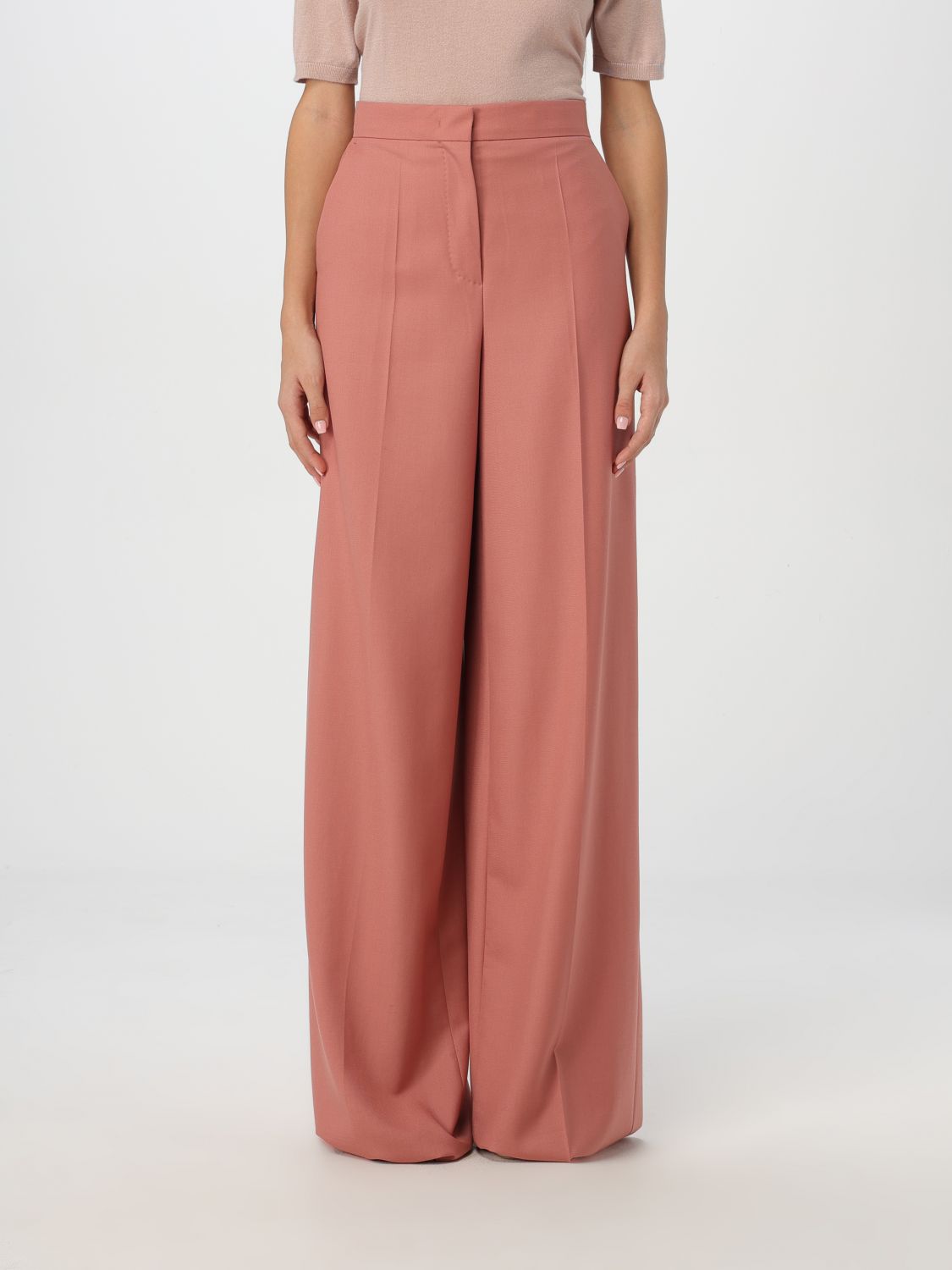 Max Mara Pants  Woman Color Red In Rot