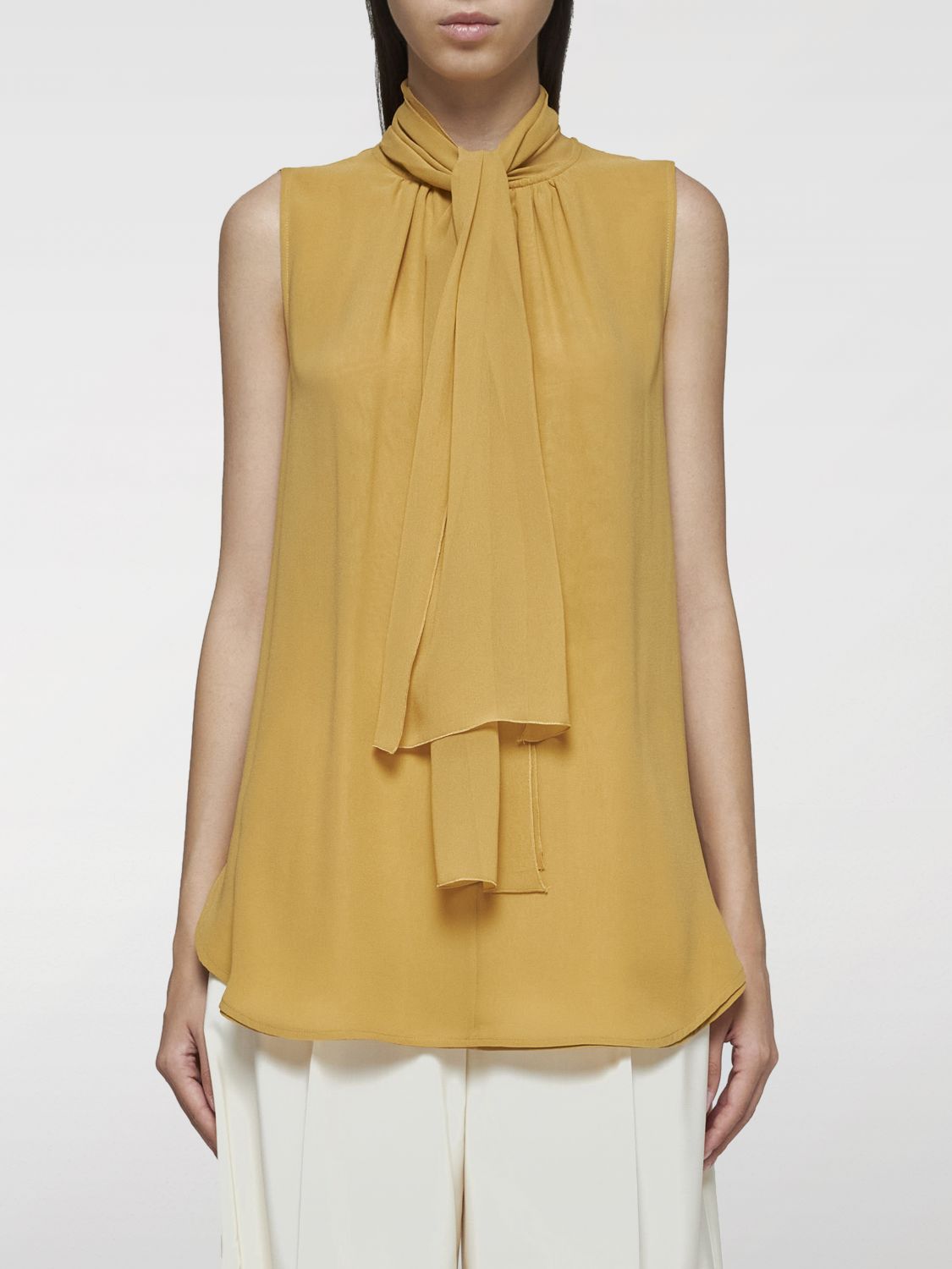 Max Mara Top  Woman Color Gold