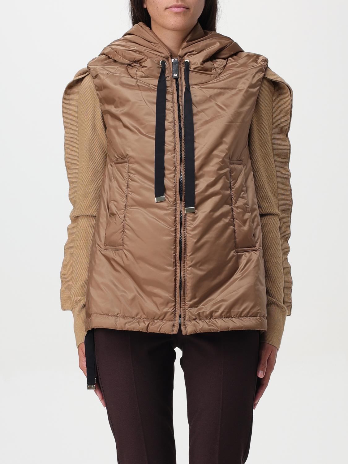 Shop Max Mara Jacket  Woman Color Camel