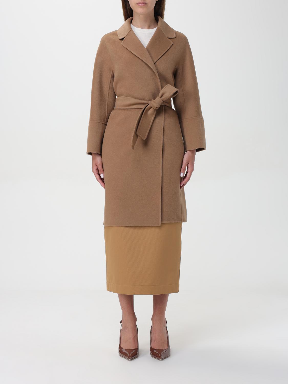 Shop 's Max Mara Coat  Woman Color Camel In 驼色