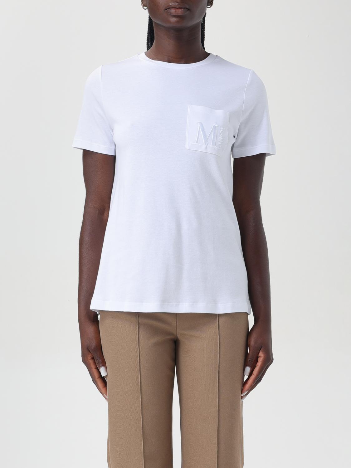 Shop 's Max Mara T-shirt  Woman Color White