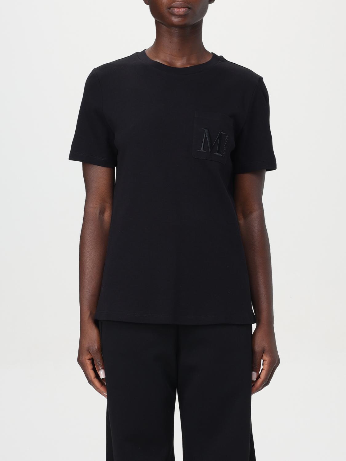 Shop 's Max Mara T-shirt  Woman Color Black