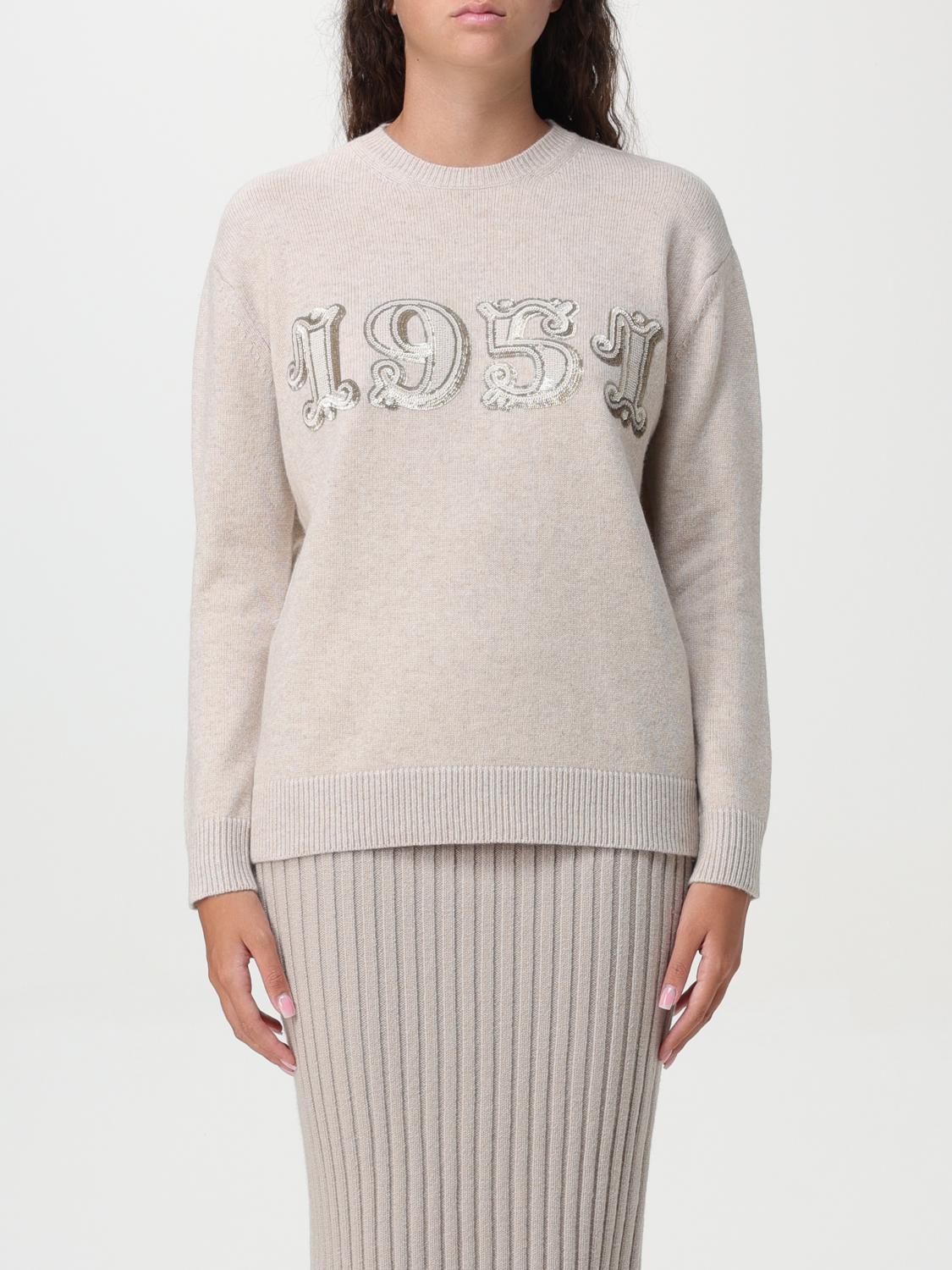 Max Mara Sweater  Woman Color Beige In Beige