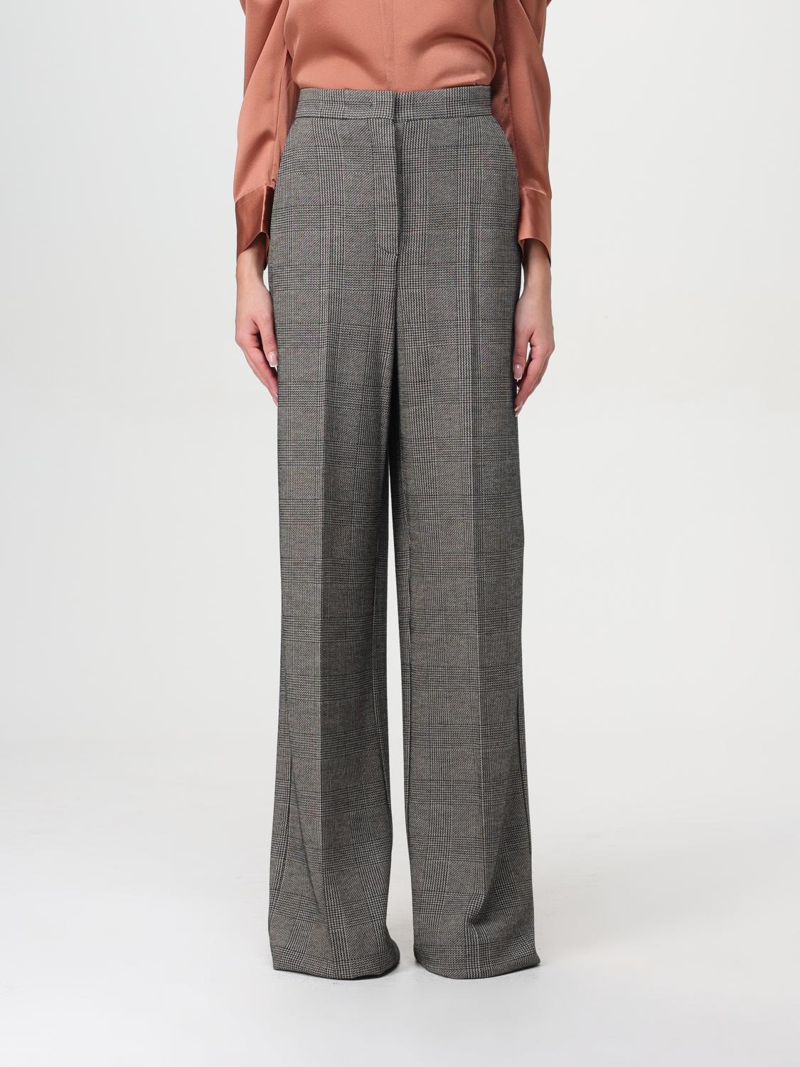 Shop Max Mara Pants  Woman Color Grey