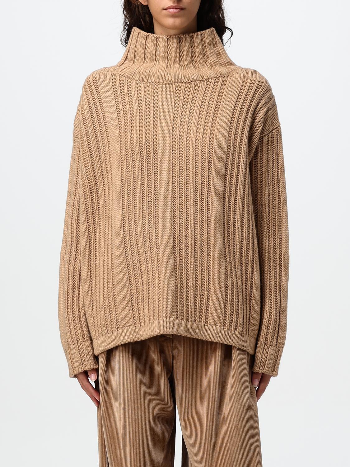 Shop Max Mara Sweater  Woman Color Camel