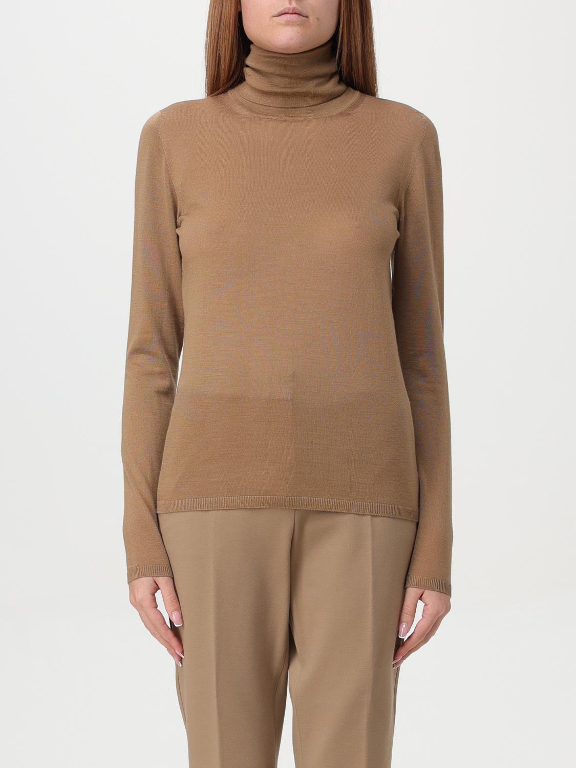 Shop Max Mara Sweater  Woman Color Camel