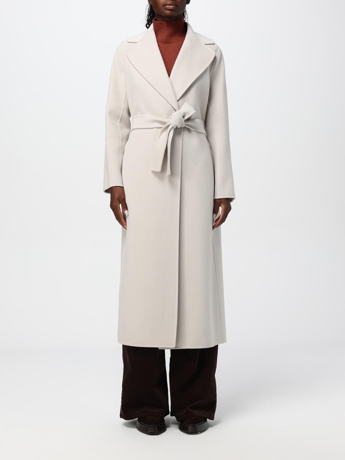 Shop 's Max Mara Coat  Woman Color Ice