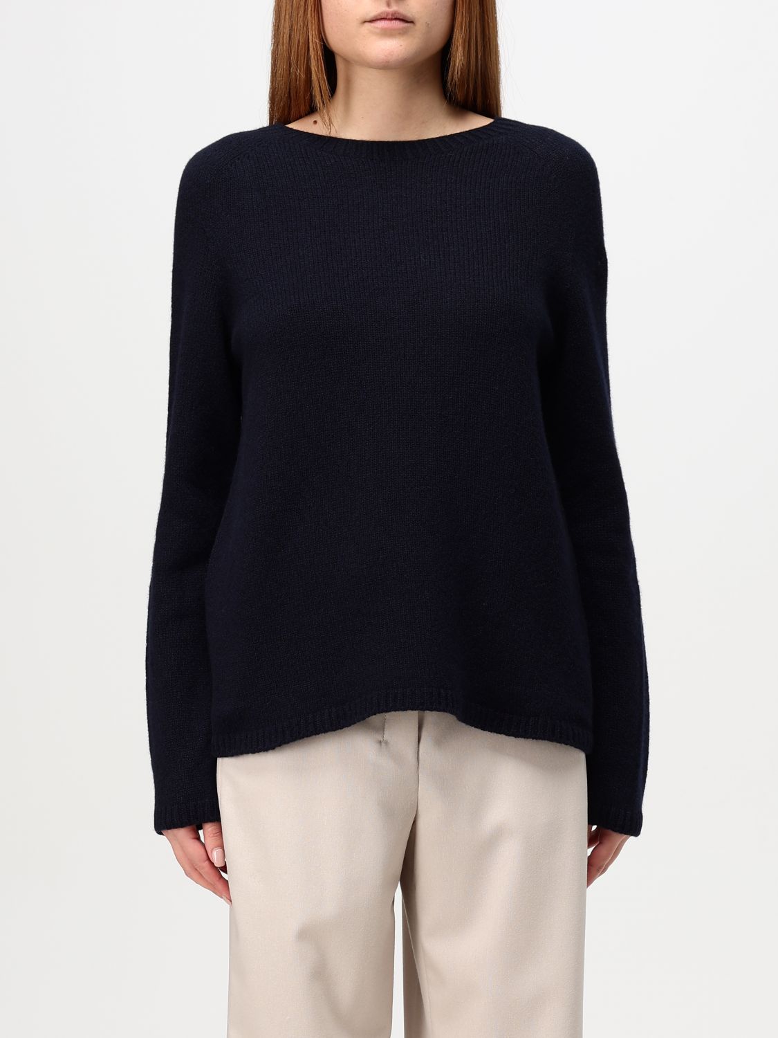 Shop 's Max Mara Sweater  Woman Color Blue In Blau