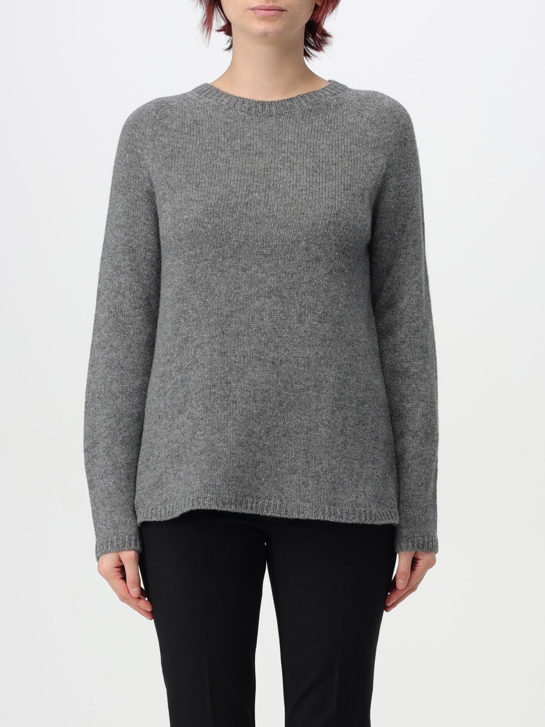 Shop 's Max Mara Sweater  Woman Color Grey In Grau