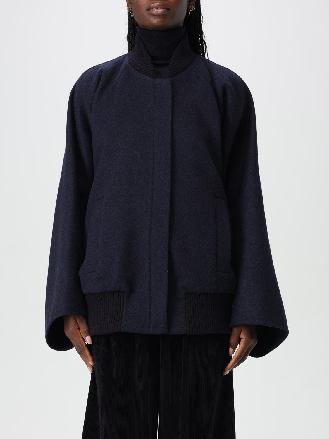 Max Mara Jacket Woman Blue Women In Blau