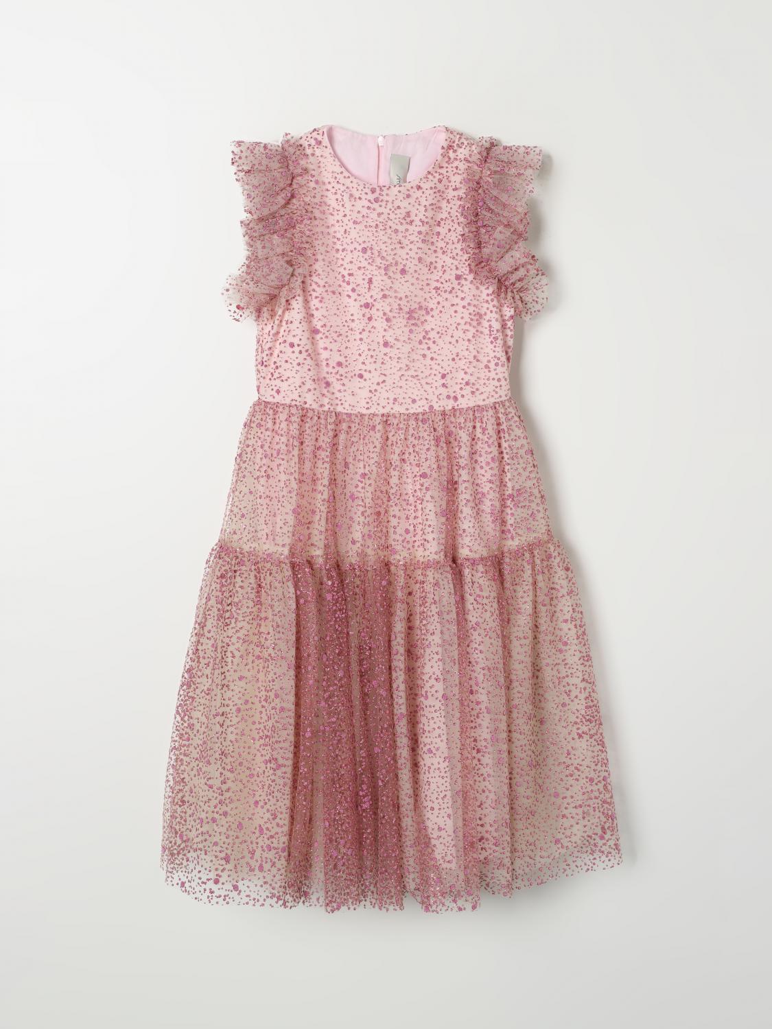 Shop Simonetta Dress  Kids Color Pink