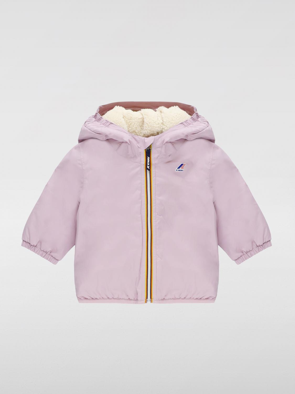 K-WAY JACKET K-WAY KIDS COLOR VIOLET 413137019