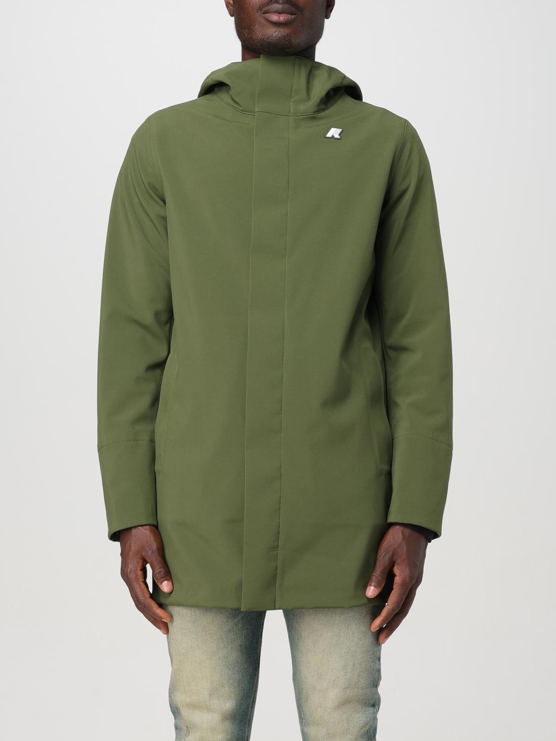 K-WAY JACKET K-WAY MEN COLOR MILITARY 413140055