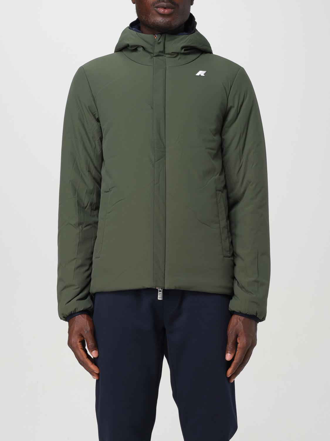 Shop K-way Jacket  Men Color Navy