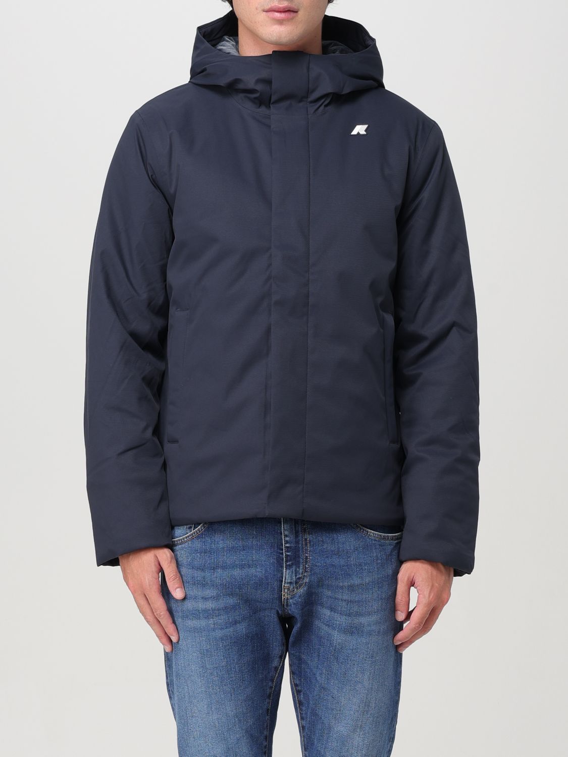 Shop K-way Jacket  Men Color Blue