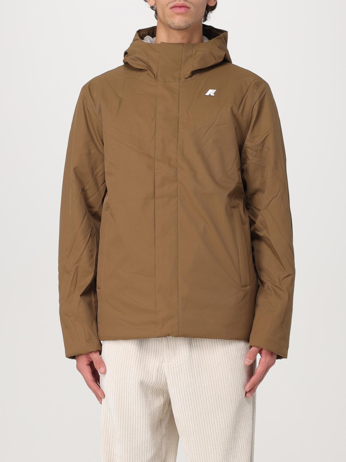 K-way Marmot Jacko Twill Jacket In Brown