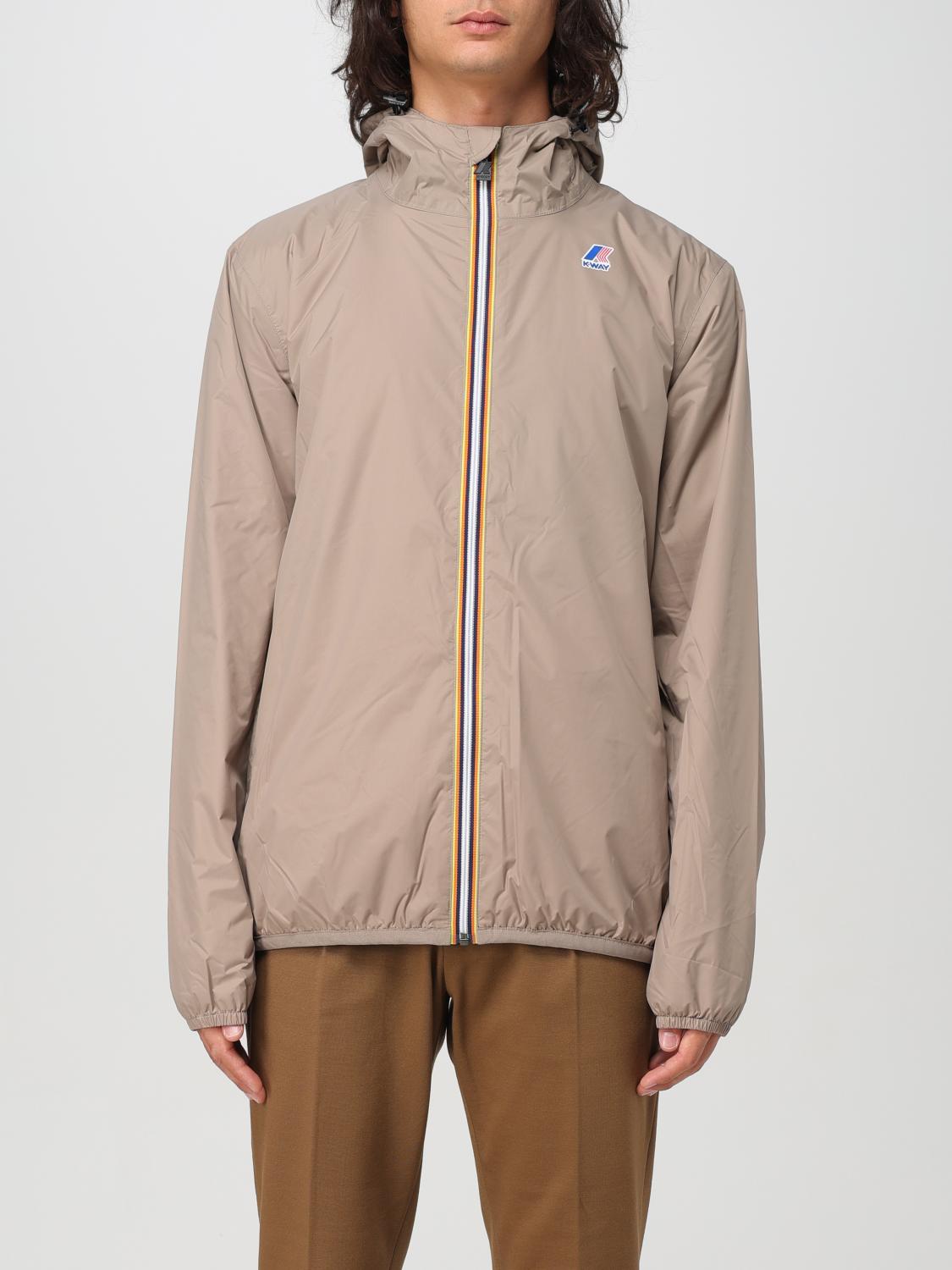 K-way Jacket In Beige