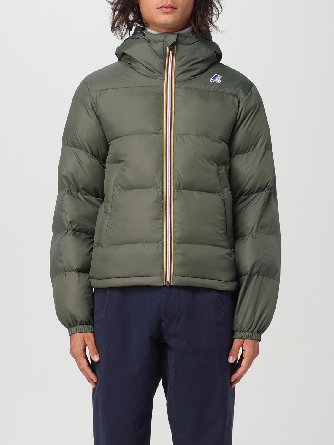 K-WAY JACKET K-WAY MEN COLOR GREEN 413145012