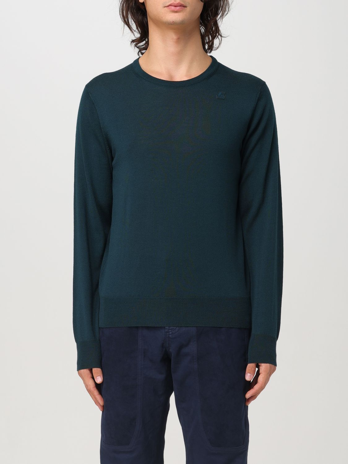 K-WAY SWEATER K-WAY MEN COLOR GREEN 413149012