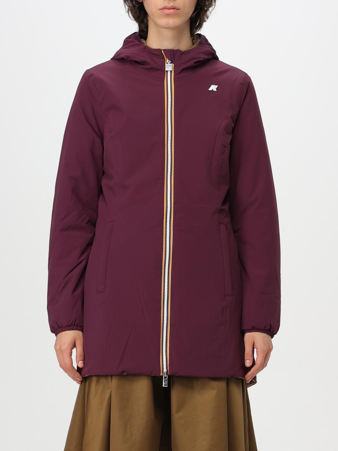 K-way Jacke Damen Farbe Violett In Violett