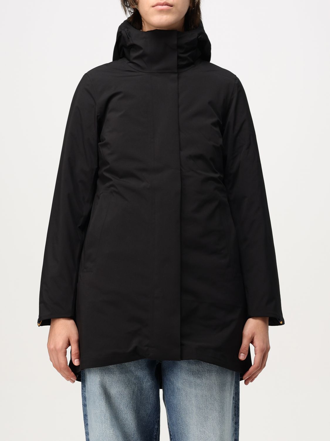 K-way Jacket  Woman Color Black In Schwarz