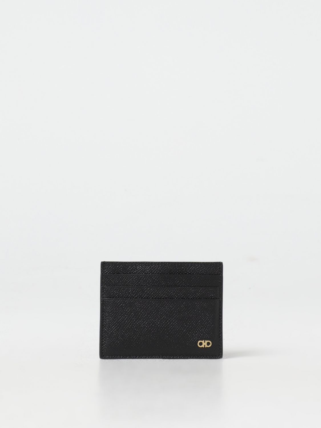 Ferragamo Wallet  Men Color Black In 黑色