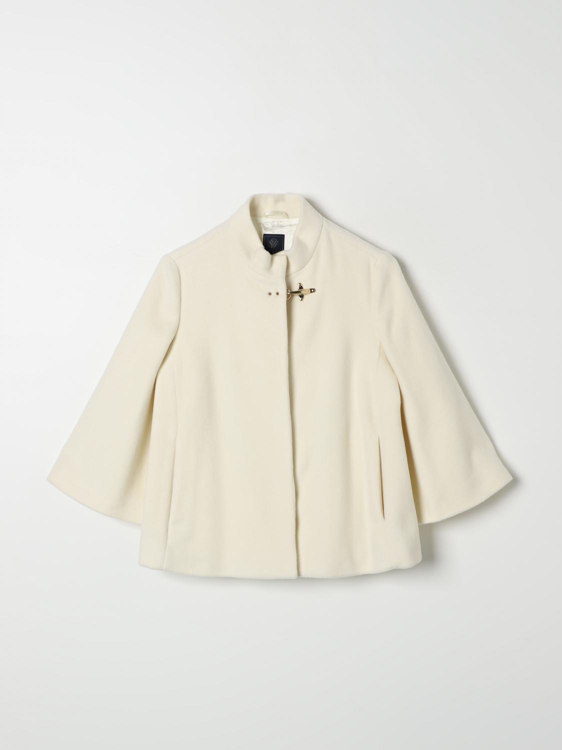 Shop Fay Junior Coat  Kids Color Ivory