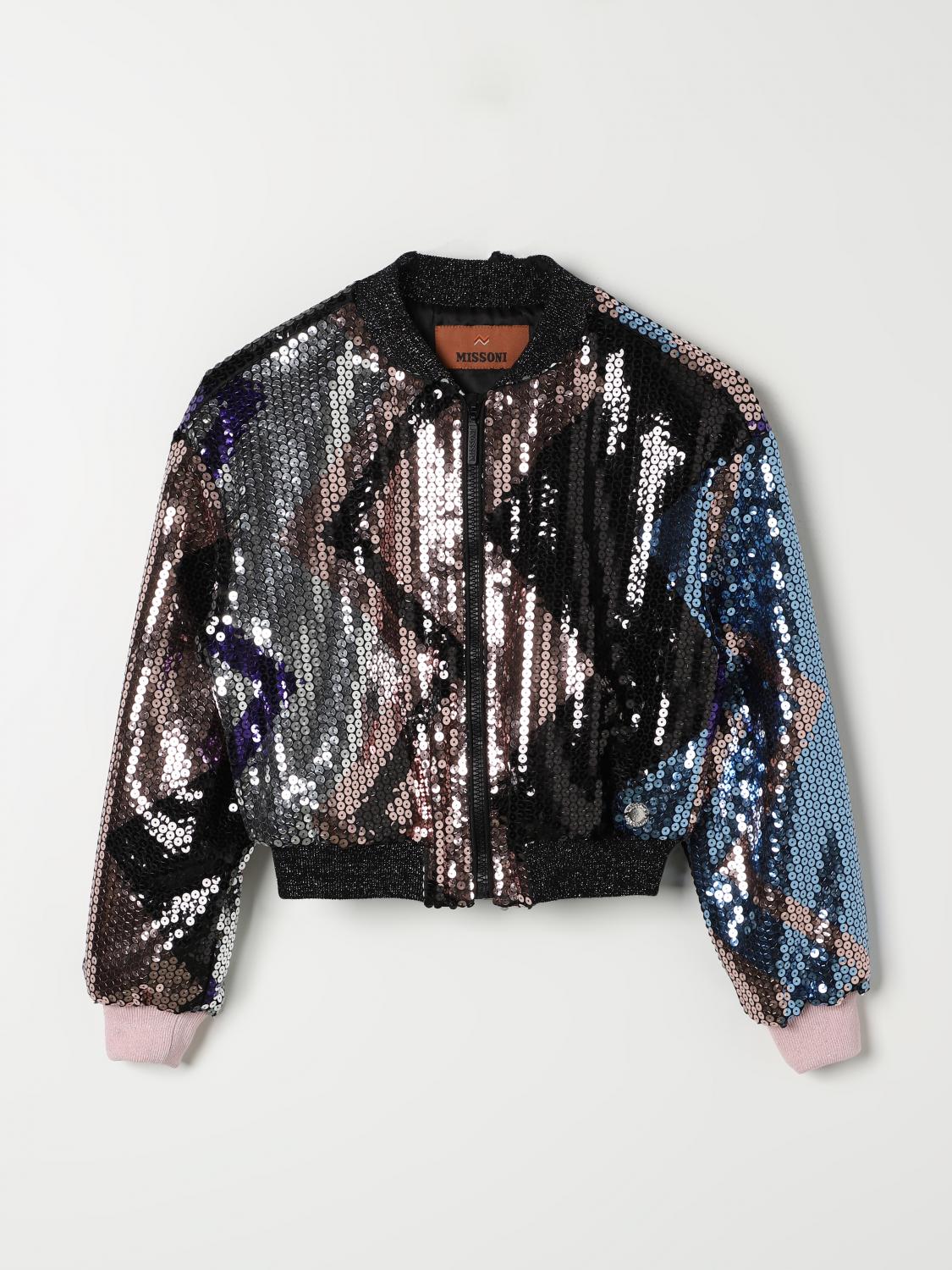 Missoni Jacket Kids Color Violet In Violet