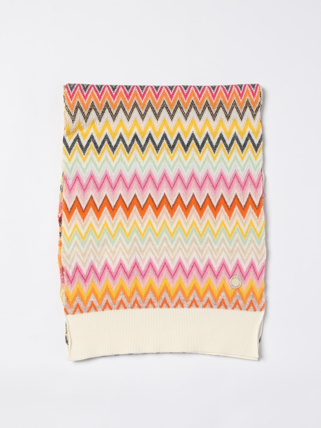 Shop Missoni Scarf  Kids Color Pink