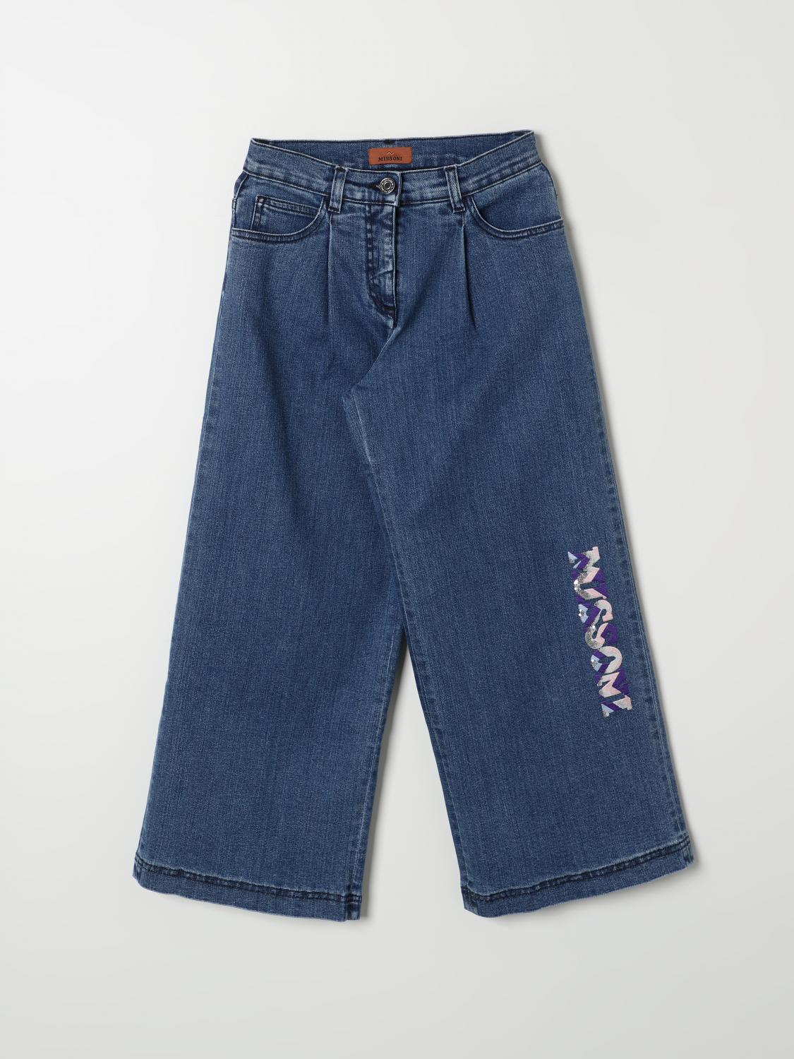 Shop Missoni Jeans  Kids Color Denim