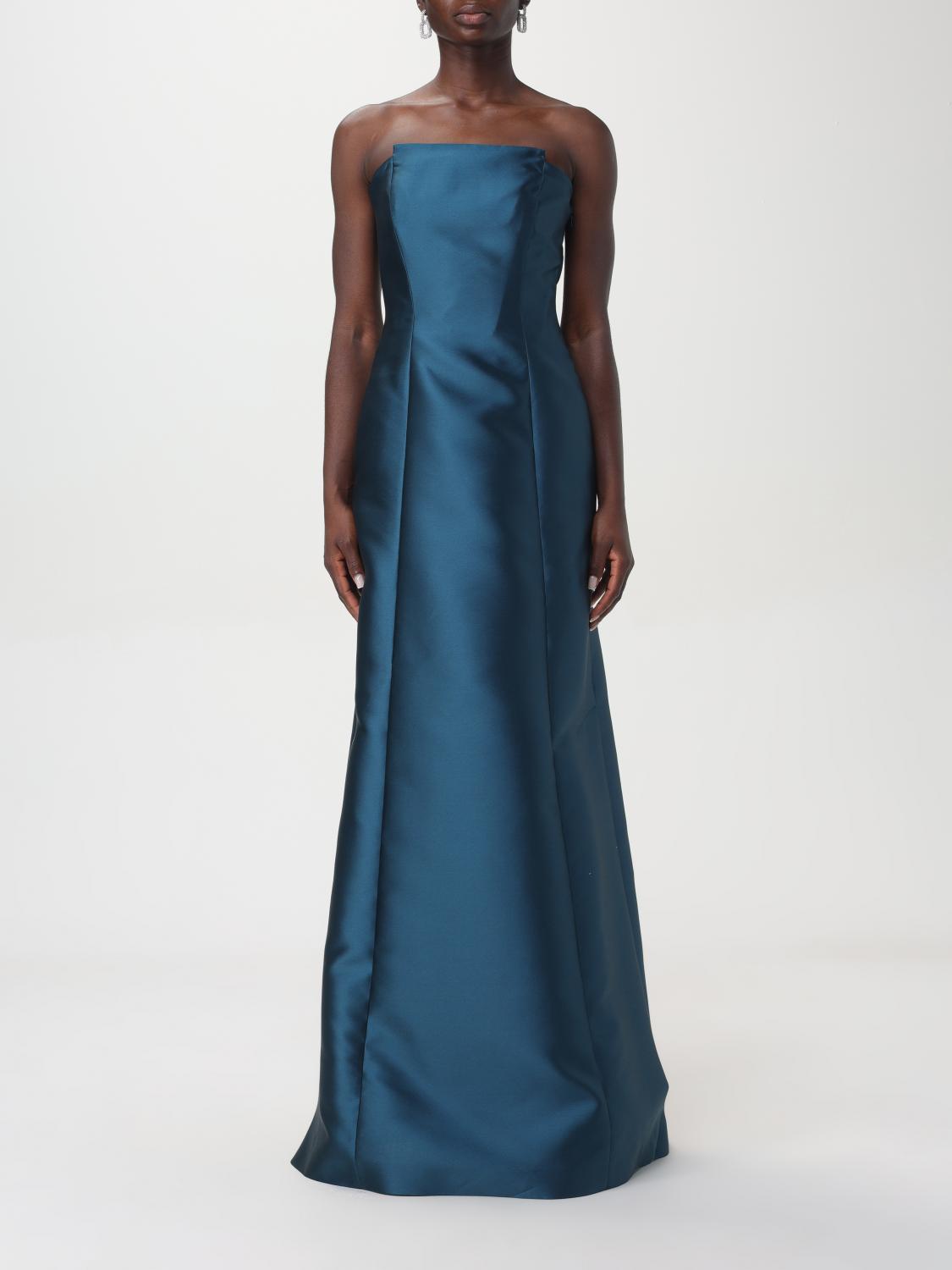 Shop Alberta Ferretti Dress  Woman Color Teal