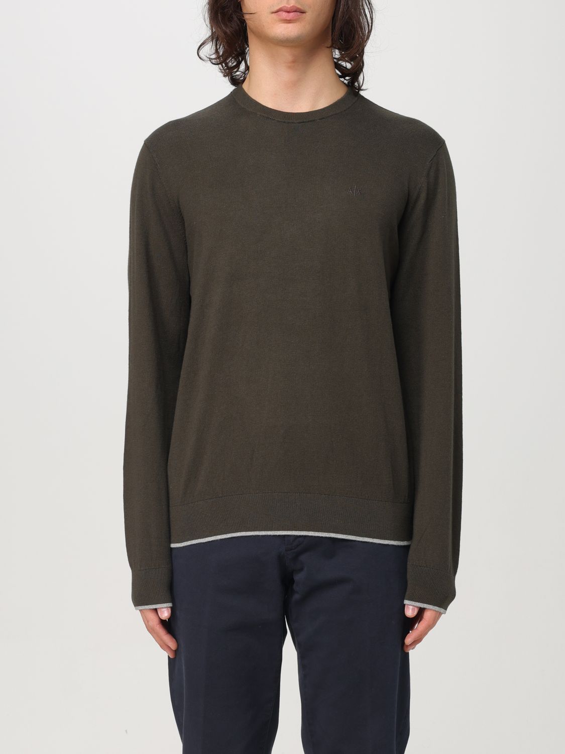 Armani Exchange Sweater  Men Color Olive