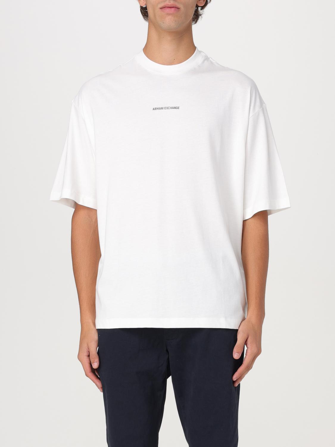 Armani Exchange T-shirt  Men Color White In Weiss