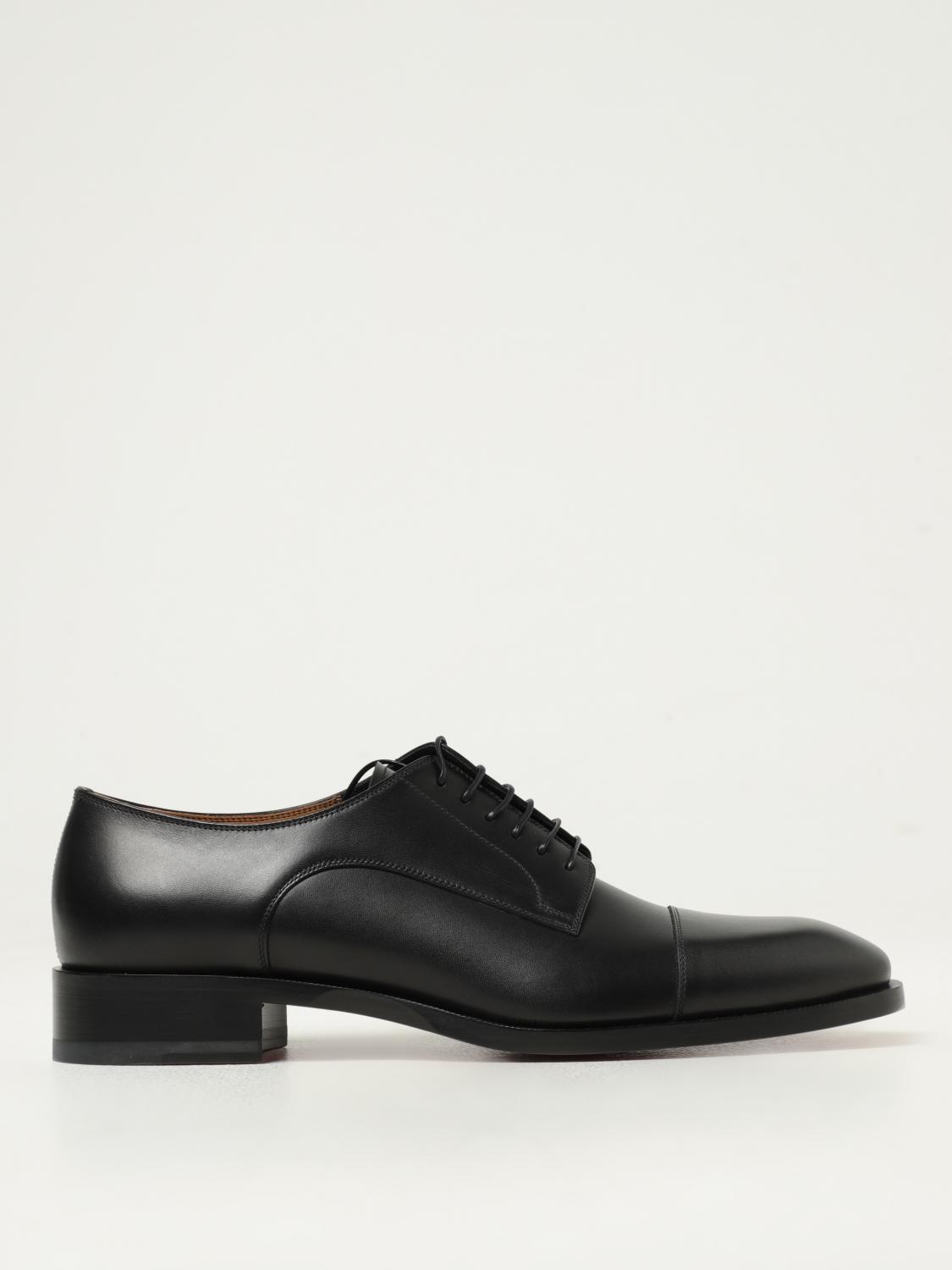 Shop Christian Louboutin Brogue Shoes  Men Color Black In Schwarz