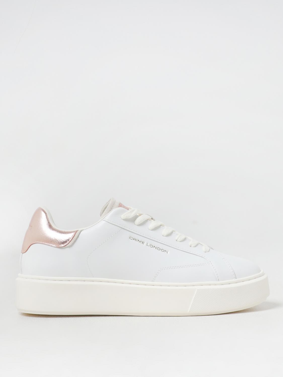 Crime London Sneakers  Woman Color White In 白色