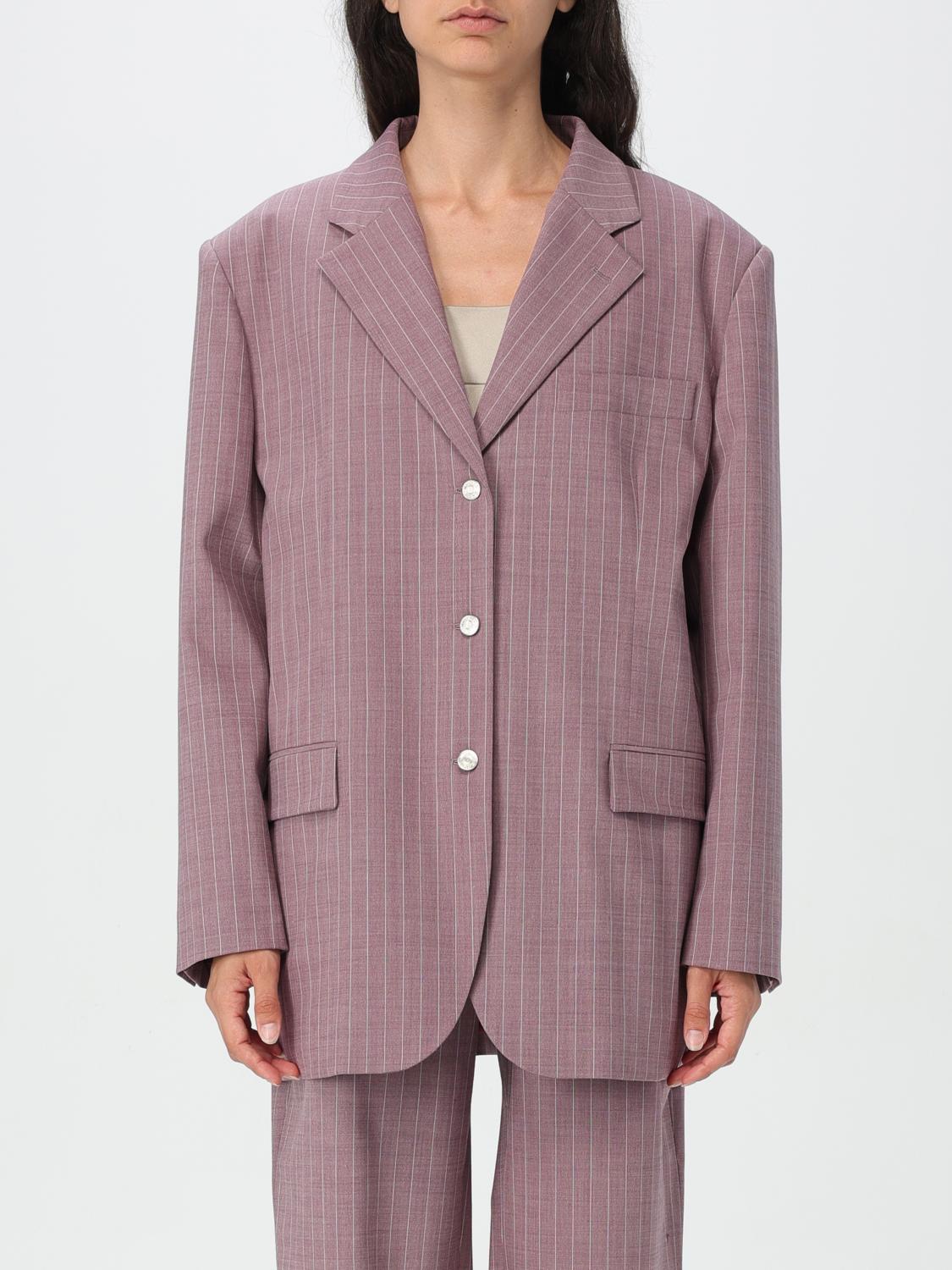 Moschino Jeans Blazer Woman Color Pink In Pink