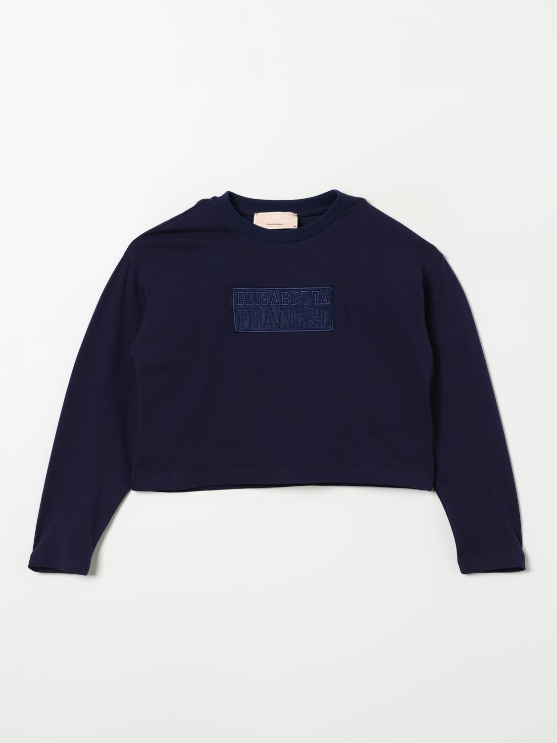 Elisabetta Franchi La Mia Bambina T-shirt Kids Color Blue In Blue