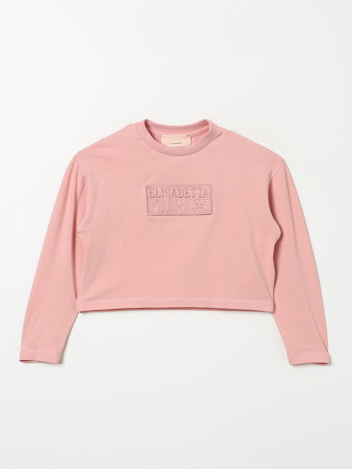 Elisabetta Franchi La Mia Bambina T-shirt Kids Color Pink In Pink
