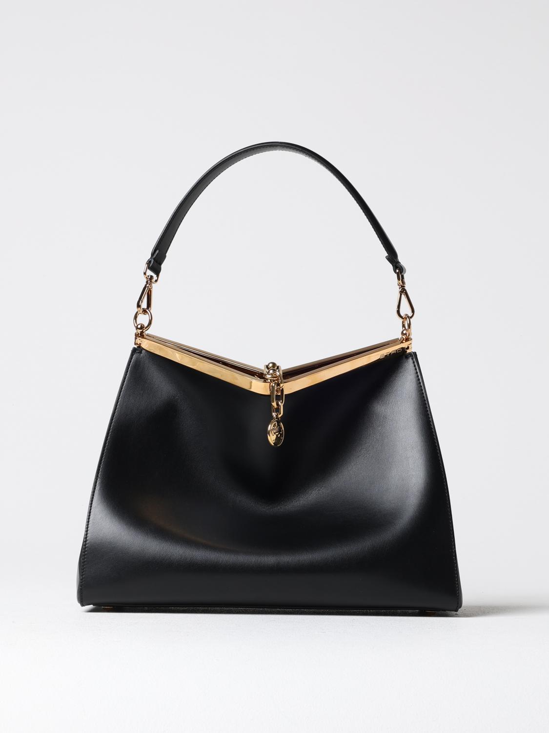 Etro Shoulder Bag Woman Color Black In Black