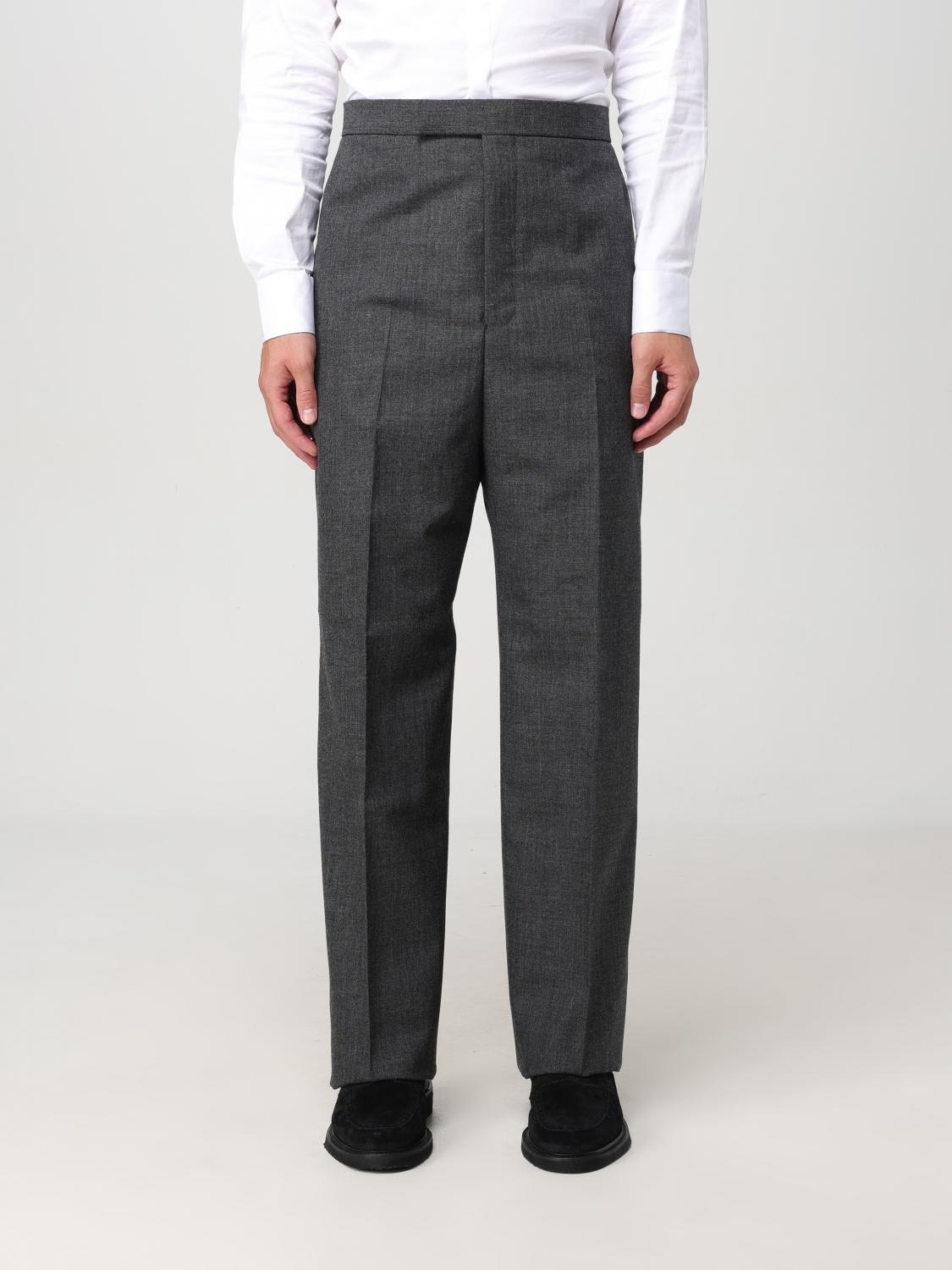 Thom Browne Pants Men Color Grey In Grey