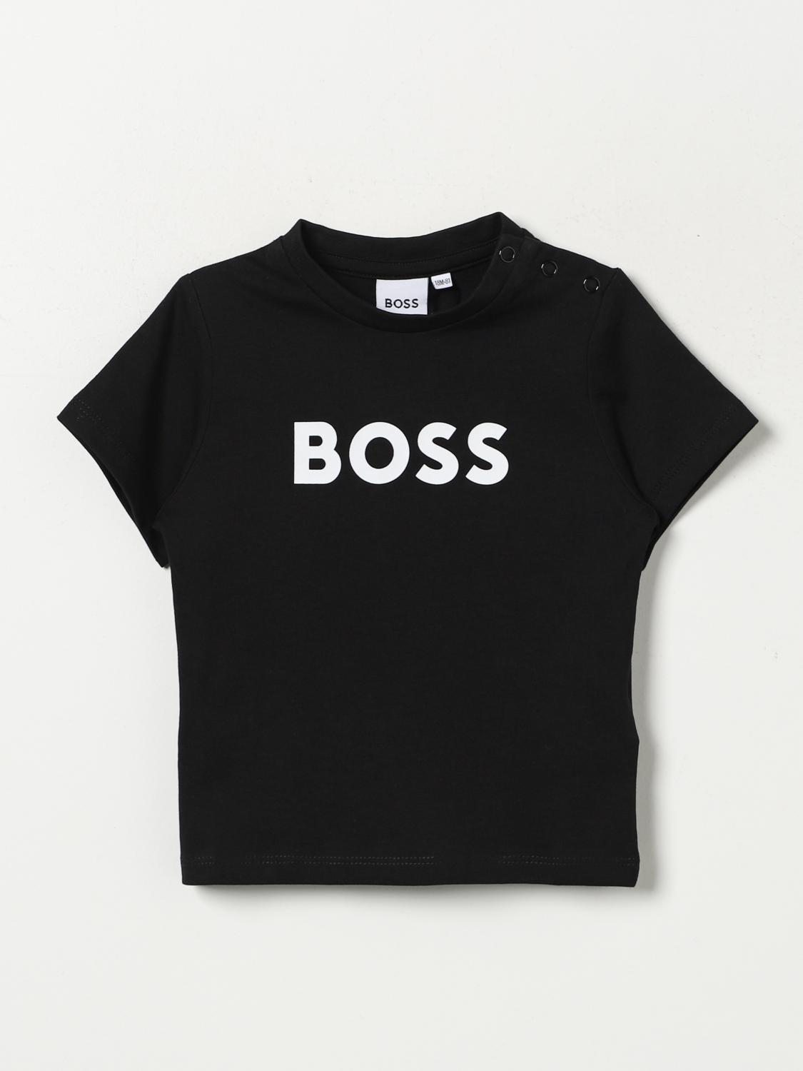 Hugo Boss T-shirt Boss Kids Color Black In Schwarz