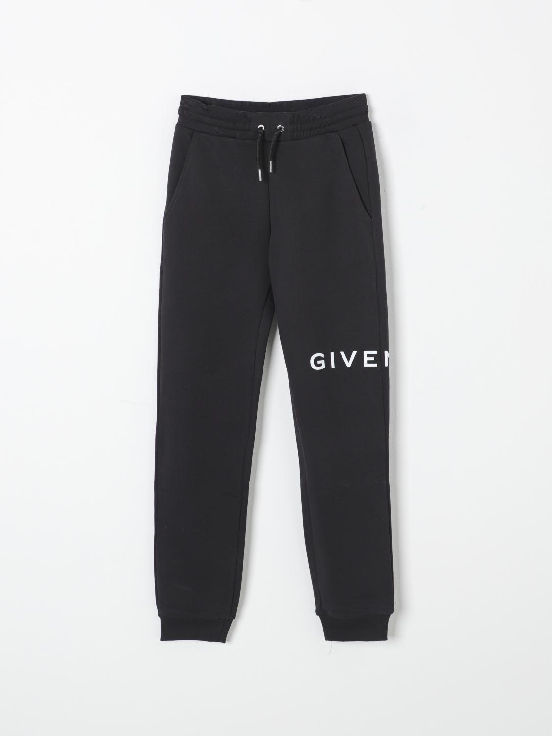 GIVENCHY PANTS GIVENCHY KIDS COLOR BLACK 414206002