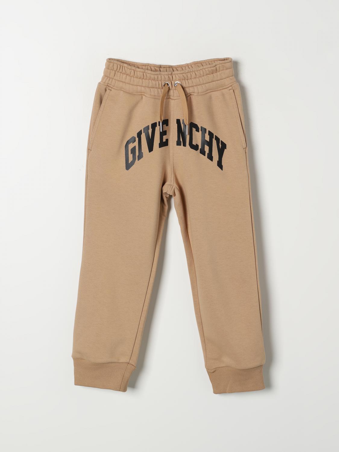 Shop Givenchy Pants  Kids Color Beige