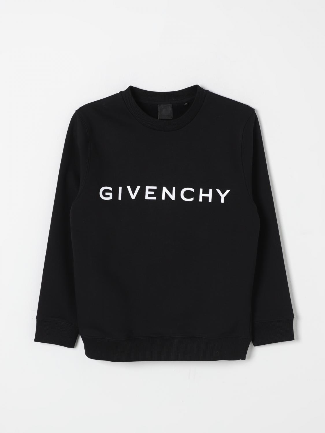 Shop Givenchy Sweater  Kids Color Black In Schwarz