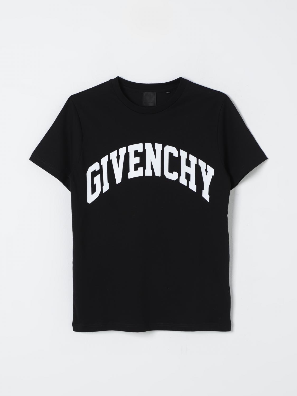 Shop Givenchy T-shirt  Kids Color Black In Schwarz