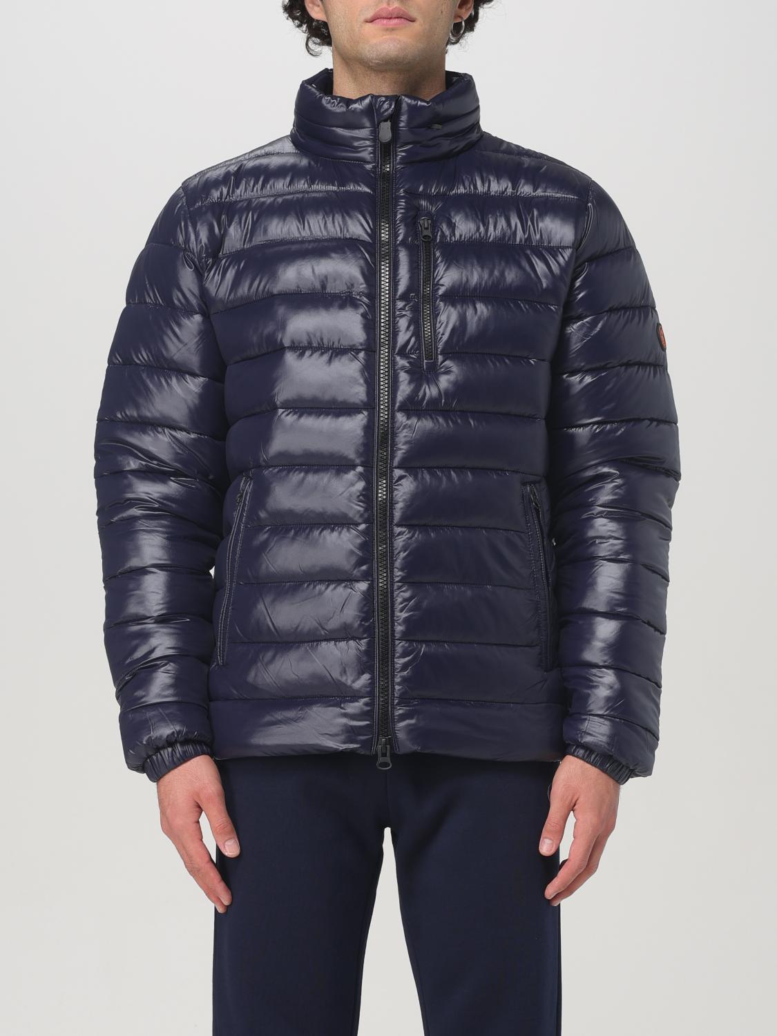Save The Duck Holden Animal Free Puffer Jacket In Blau