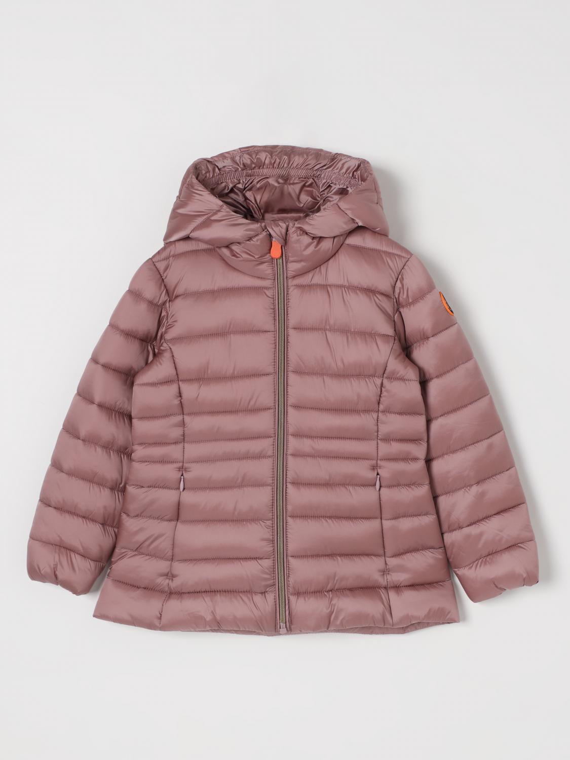 Shop Save The Duck Jacket  Kids Color Pink