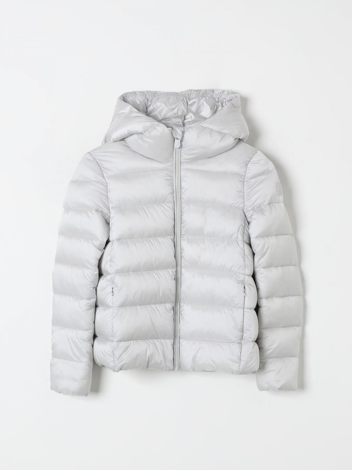 Save The Duck Jacket  Kids Color Grey In White