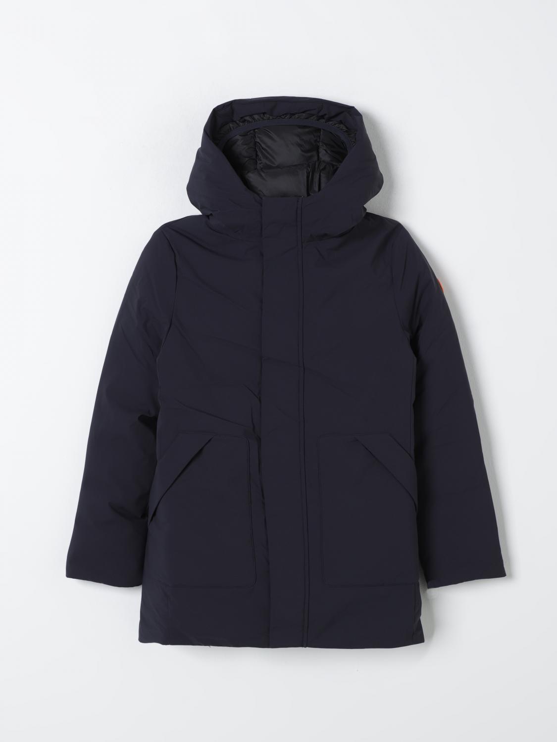 Shop Save The Duck Jacket  Kids Color Navy